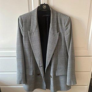 Zara houndstooth heck blazer size m